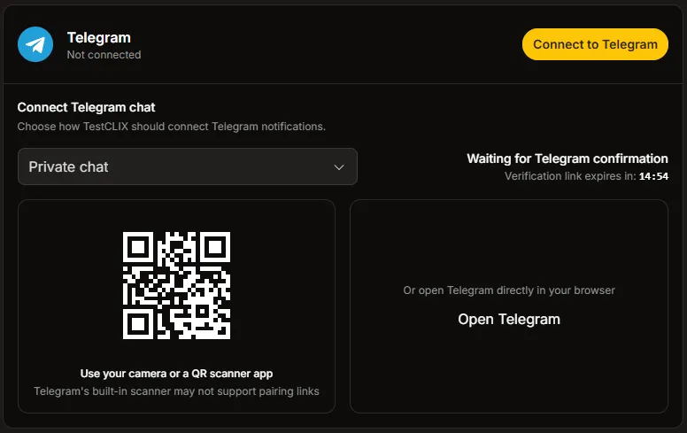 Pair Telegram